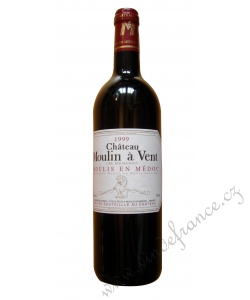 Červené víno Château Moulin à Vent 1999 CRU BOURGEOIS